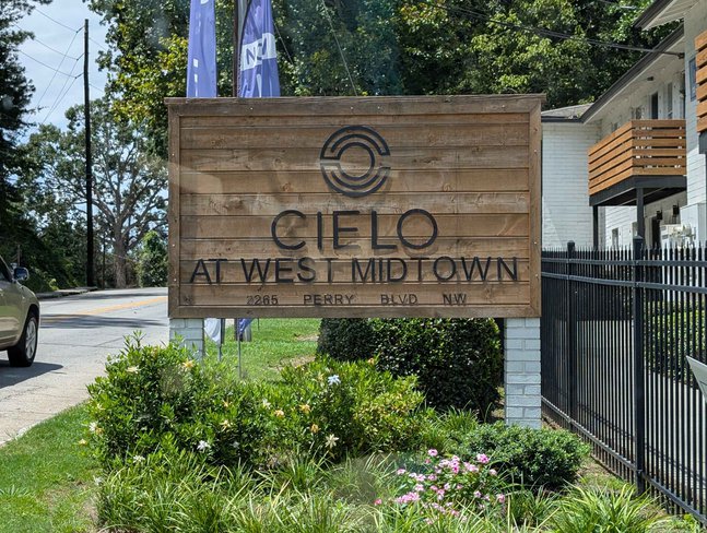 exterior view at El Cielo at West Midtown located in Atlanta, GA